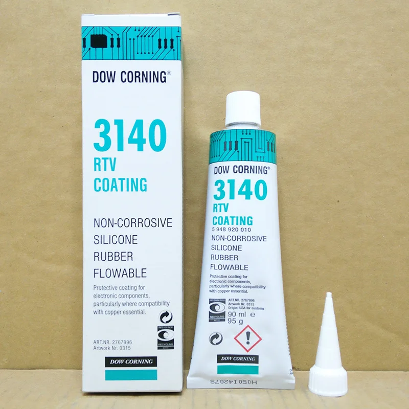 1pcs Genuine Dow Corning DC3140 Electronic Model Dedicated Waterproof Insulating Sealant Conformal Coating Bonding 100g