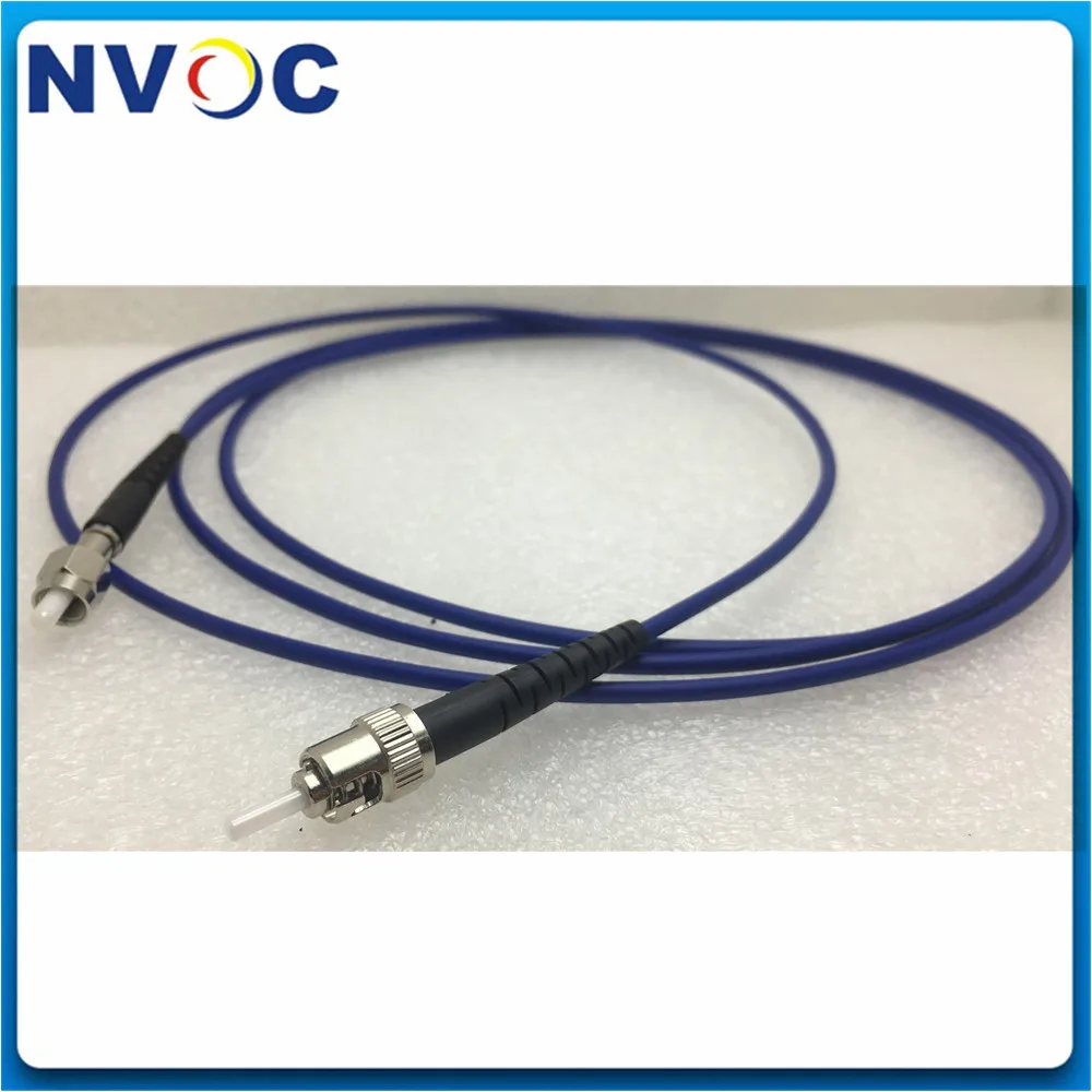 Imagem -02 - Uv-vis Armored Fibra Óptica Patch Cord Sílica Cerâmica Virola mm 100um 200um 300um 400um 600um 800um 3.0 mm Sma905-st 2m