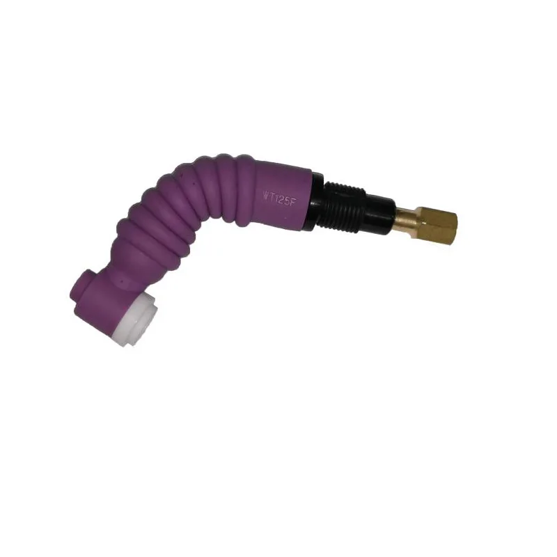 Imagem -02 - Pistola de Solda de Arco de Argônio Cabeça de Tocha Tig Pescoço Flexível Wt125f Wp9 1pc