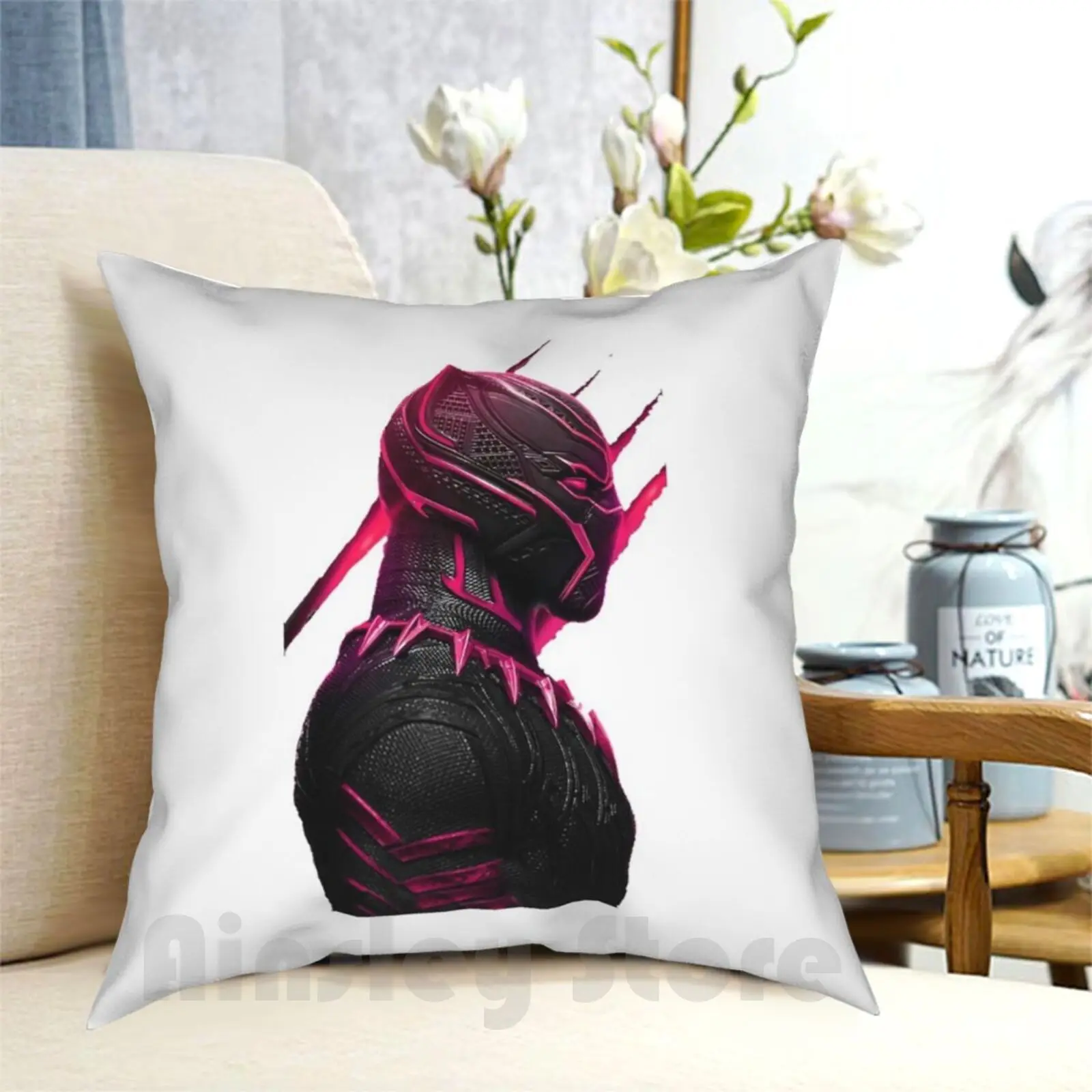 Superhero Pillow Case Printed Home Soft Throw Pillow Hero