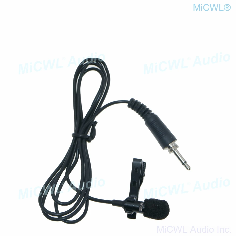 Cardioid Clip-On Lavalier Microphone Lapel Wireless Standard 3.5mm TRRS Stereo for Mobile Phone