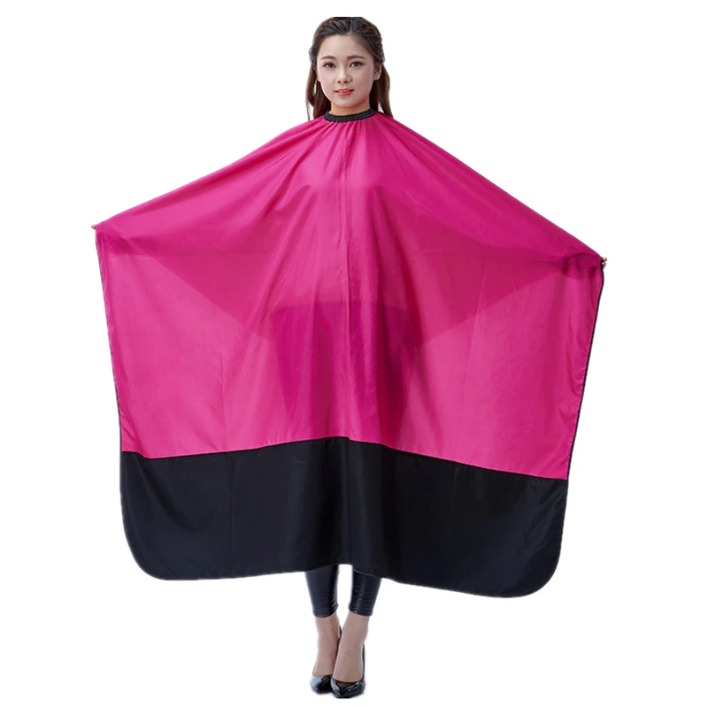 

Salon Professional Hairdressing Cape Adult Waterproof Hair Dyeing Perming Styling Hairdresser Double Color Haircut Apron Gown