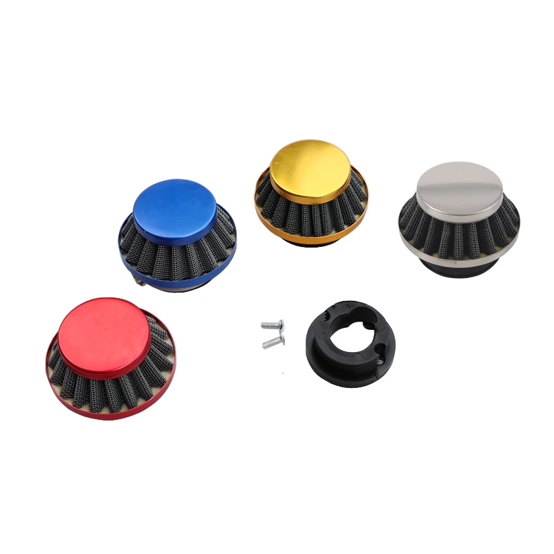 NEW Mini Moto 42mm AIR FILTER with Connector fit for Minimoto Dirtbike Dirt Motor Bike Quad