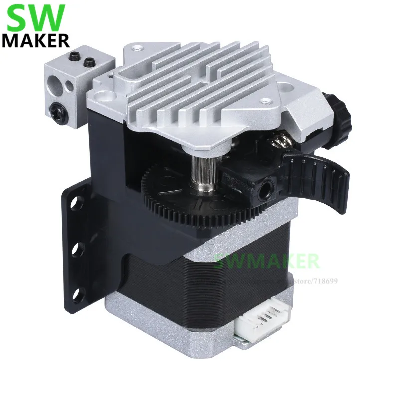 

1set Titan Aero Extruder Kit With Motor + New Type Heat sink + BR6 Hotend 3:1 Transmission Ratio for 1.75mm TPU 3D Printer