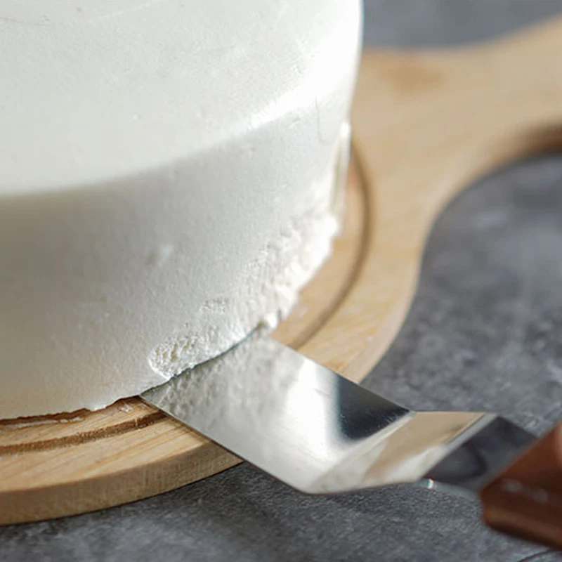 4/12 inch Spatula Stainless Steel Scraper Cake Cream Knife  for DIY Cake Spreader Pastry Smoother Icing frosting  Cake Tool