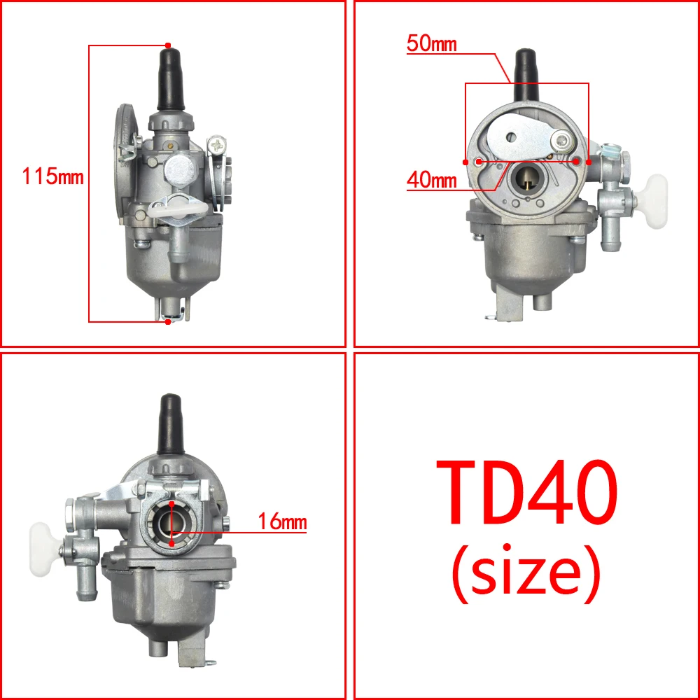 TD33 karburátor ach oběh pro kawasaki TD40 TD43 TD48 CG400 kaaz strunová náhrada karburátor brushcutter carb asy tráva eater