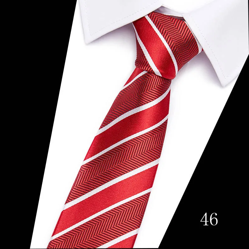 แฟชั่นSkinny Tie 7Cmผูกคอสำหรับผู้ชาย100รูปแบบของHandmade Slim Tie BlueและRed Mens tieสำหรับงานแต่งงาน