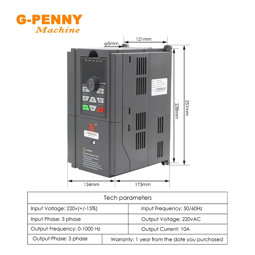 220v 380v 2.2KW Water cooled spindle motor Kit 4pcs ceramic bearings 2/4pole Metal working 2.2KW FuLing BD600 Inverter
