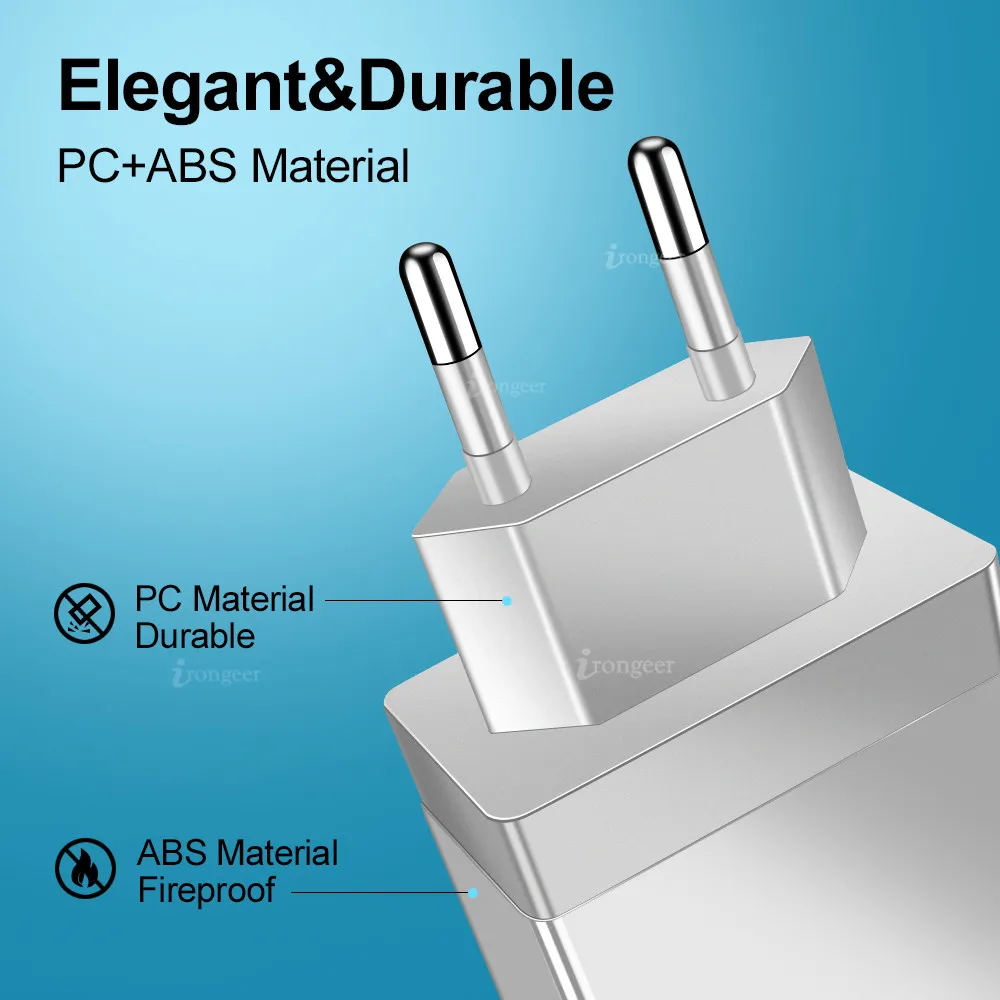 Быстрая зарядка 3,0 4,0, зарядное устройство USB с 4 портами А, быстрая зарядка QC3.0, зарядное устройство стандарта ЕС/США для планшетов iPhone,