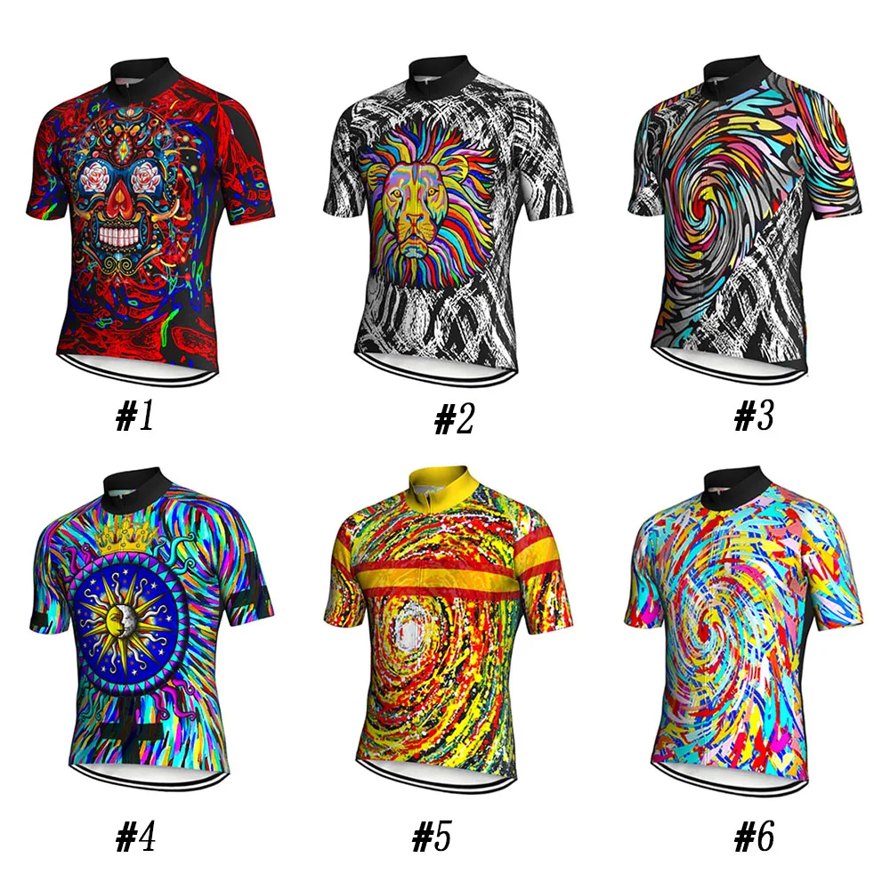 Color Cycling Jersey, Short MTB Bike Kit, Bicycle Shirt Wear, Clothing Design, Racing Maillot, Quality Coat Top, Summer