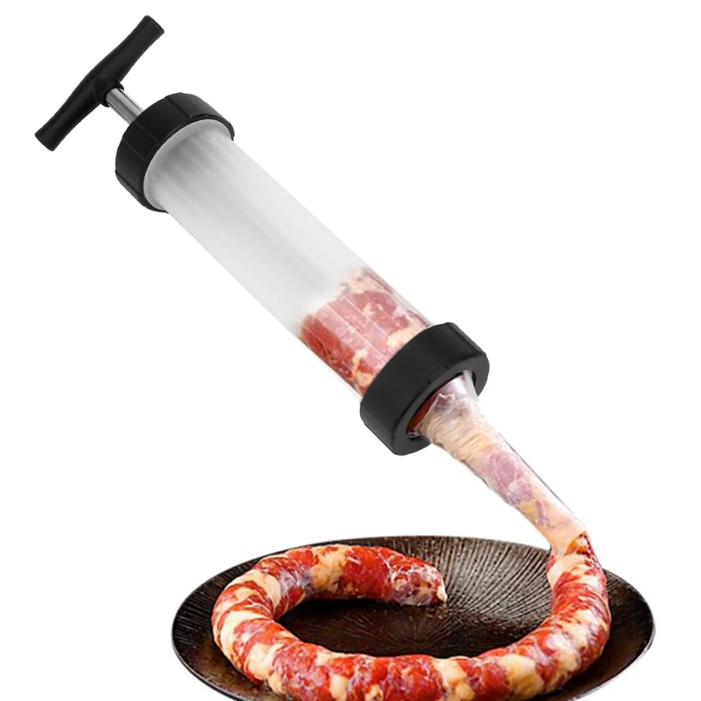 Manual Sausage Meat Fillers Machine Kitchen Tools Sausage Gadgets Hand Operated Sausage Machines Homemade Sausage Stuffer