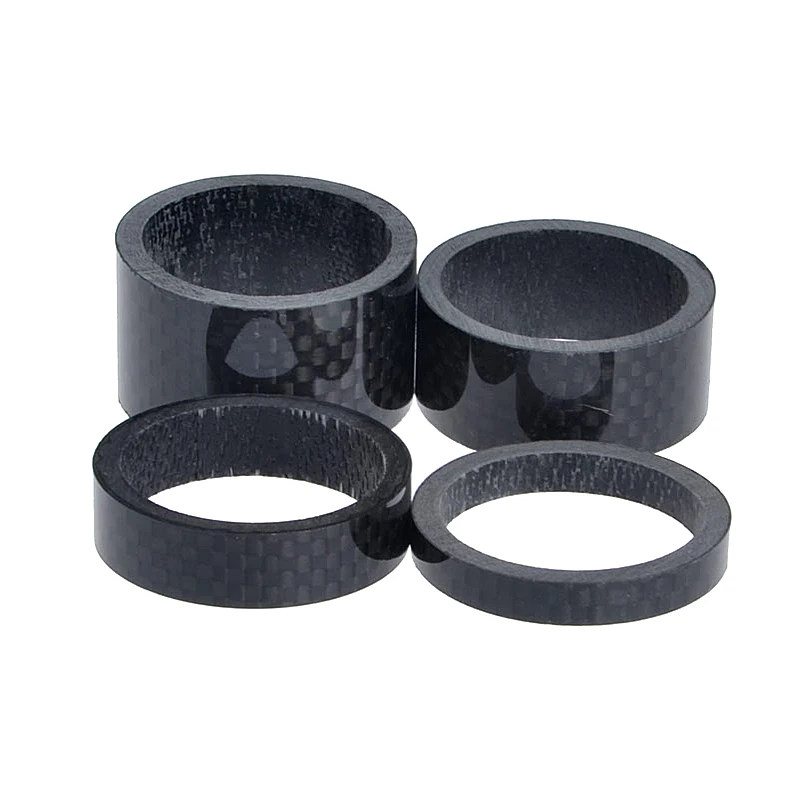 Wanyifa Carbon Fiber Bicycle Washer Stem Spacers to Fix The Bicycle MTB Accessories 5mm 10mm 15mm 20mm Glossy&Matte