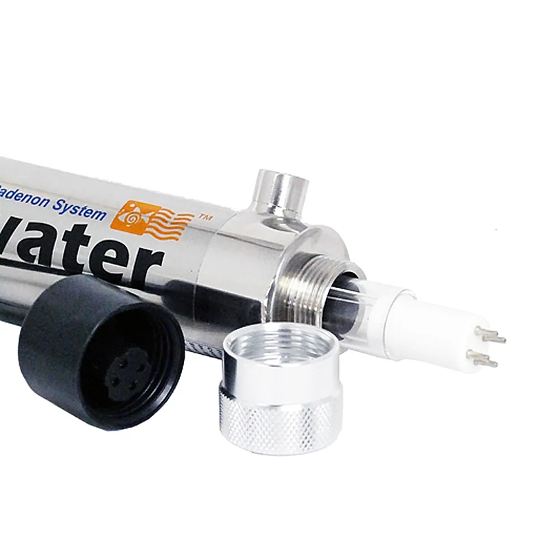 0.5 Gpm UV Water Filter with Flow Switch 12V 6W Filters