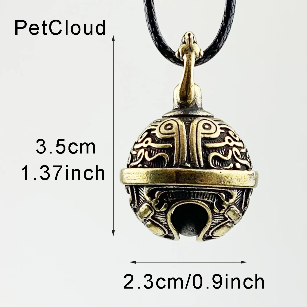 Copper Pet Bell For Dog Collar Cat Puppy Kitten Decoration Pendant Pets Diy Accessories Animal Ornamente Dog Supplies PetCloud