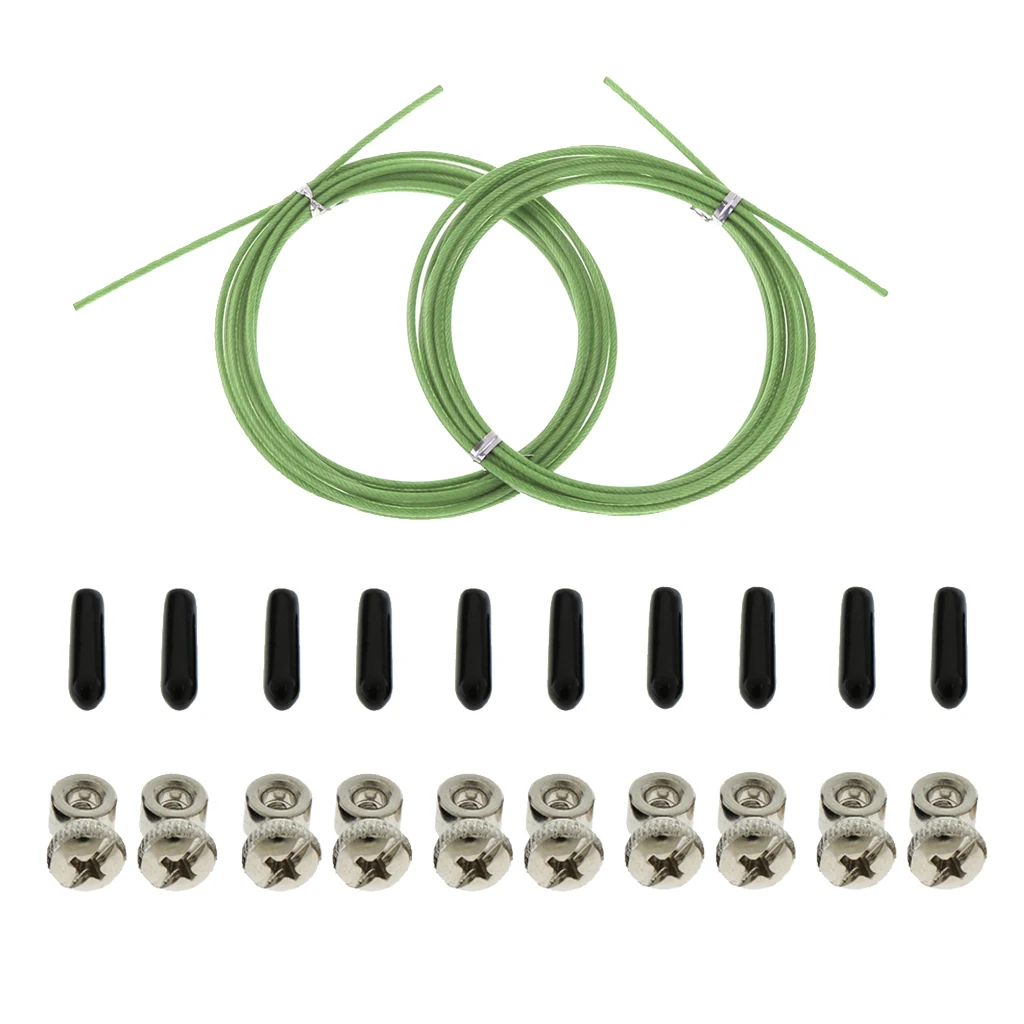 10ft Replacement Cable Durable Weighted Skip Rope Ropes Screws End