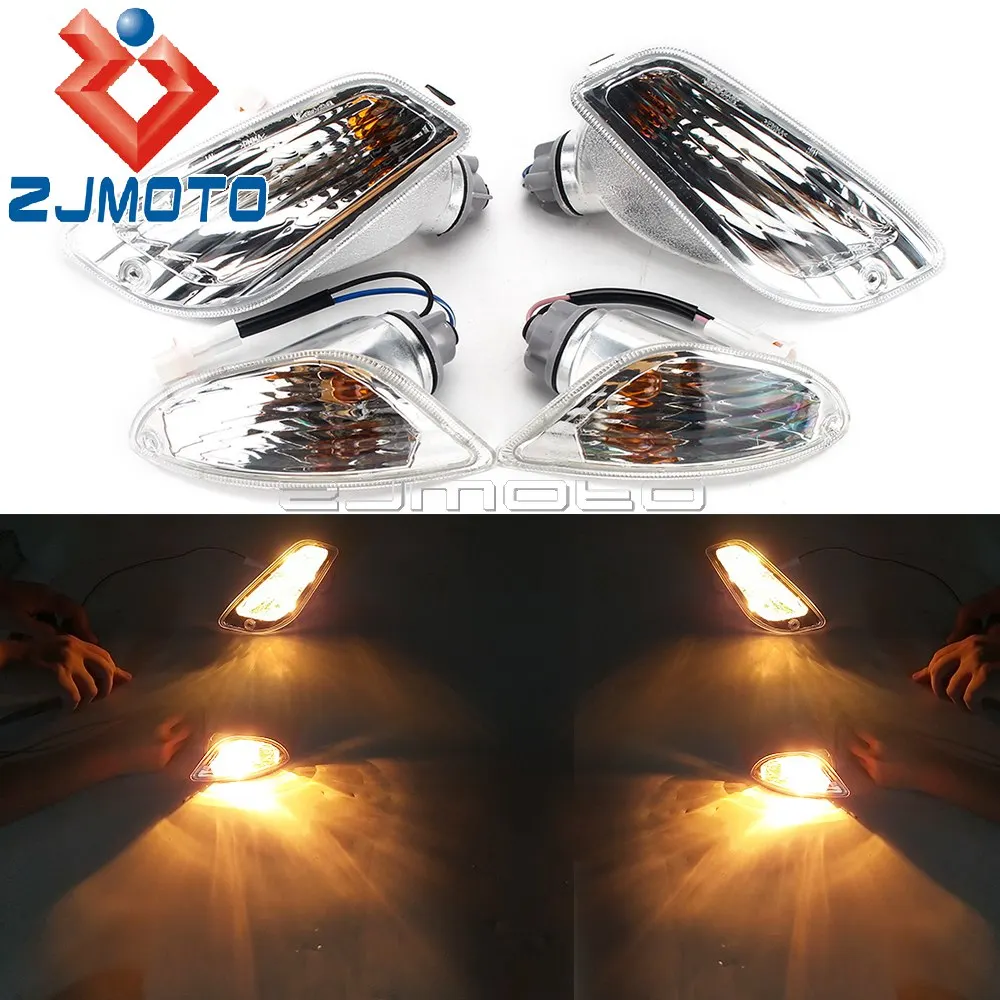 2 SET For LX 50 / 125 / 150 2-Takt and 4-Takt LXV Motorcycle Front And Rear Turn Signal Light Direction Indicator Lamp