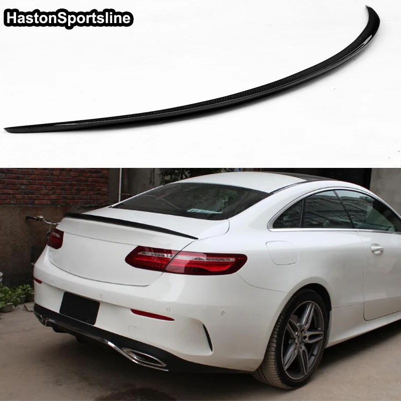 

For Mercedes-Benz W238 C238 Coupe Modified A Style Carbon Rear Trunk Spoiler Car Wing 2017 +