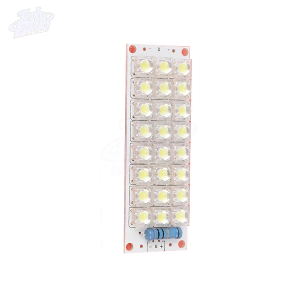 12 24 48 LED Super Bright White LED Piranha Board Night LED Lights Lamp High Brightness DC 5V 12V