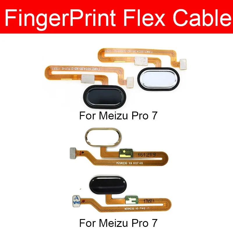 

Fingerprint Sensor Flex Cable For Meizu Pro 7 Plus Home Menu Button Touch ID Fingerprint Sensor Flex Ribbon Replacement Parts