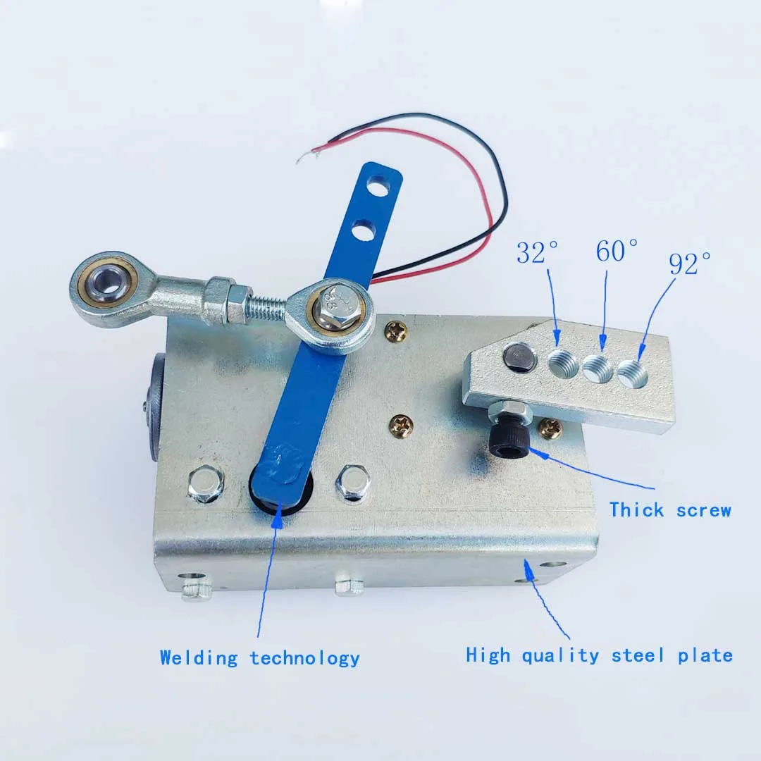 DC 12V Reciprocating Swing Motor High Torque Automatic Wobbler Machine 32 60 92 Degress Reciprocating Linear Motor