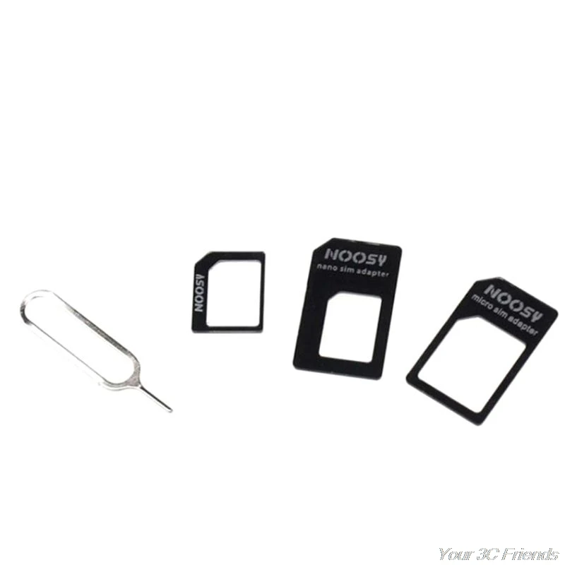 4 in 1 Konvertieren Nano SIM Karte zu Micro Standard Adapter für iphone für samsung 4G LTE USB Wireless router F03 21 Dropshipping