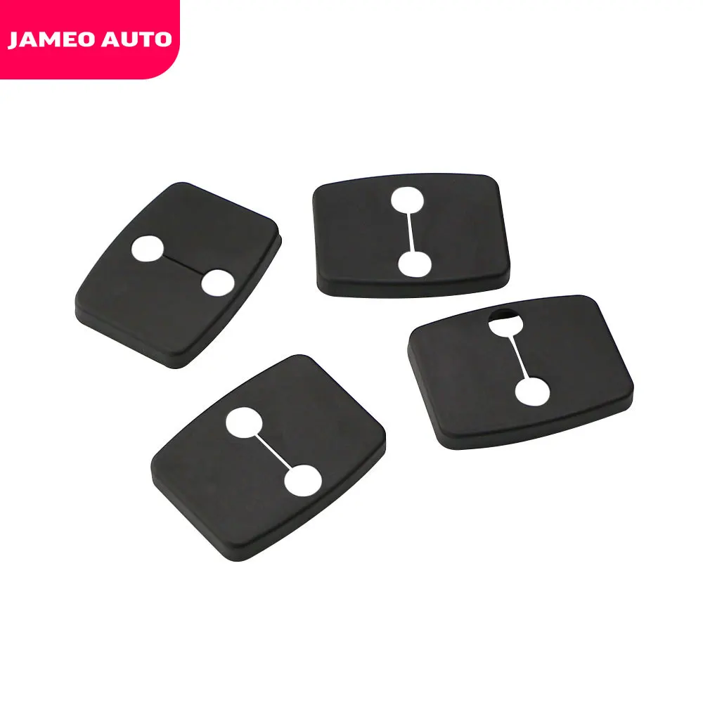 Car Styling 4pcs/set Car Door Lock Protective Cover Decorative Accessories for BMW 1/2/3/4/5 Series X1/X3/X4/X5/ 2004-2013