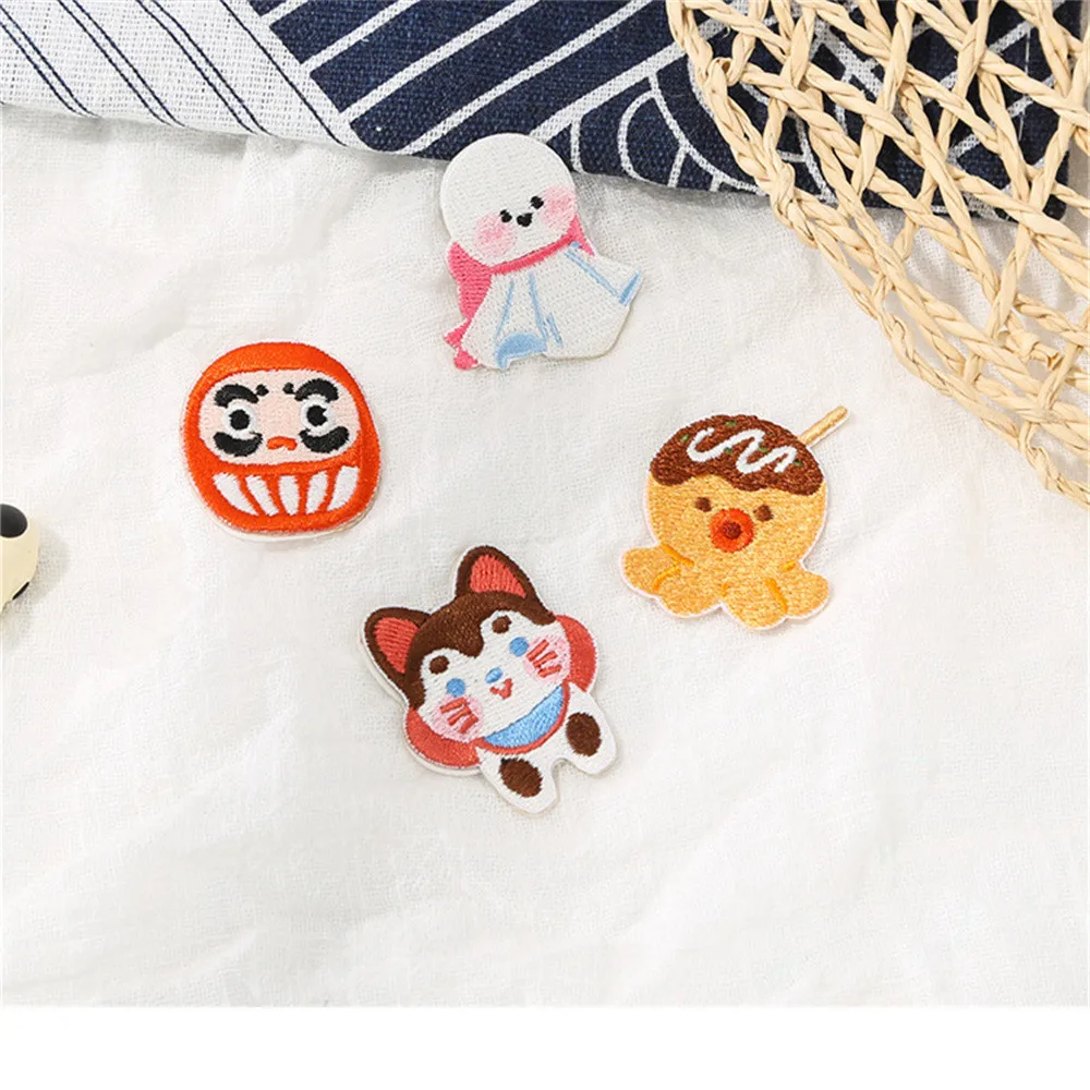 

MAXSIN FUN 1 Pc High Quality Embroidery Patch Cute Animal Sticker Garment Accessories Iron On Clothes Decorative Applique