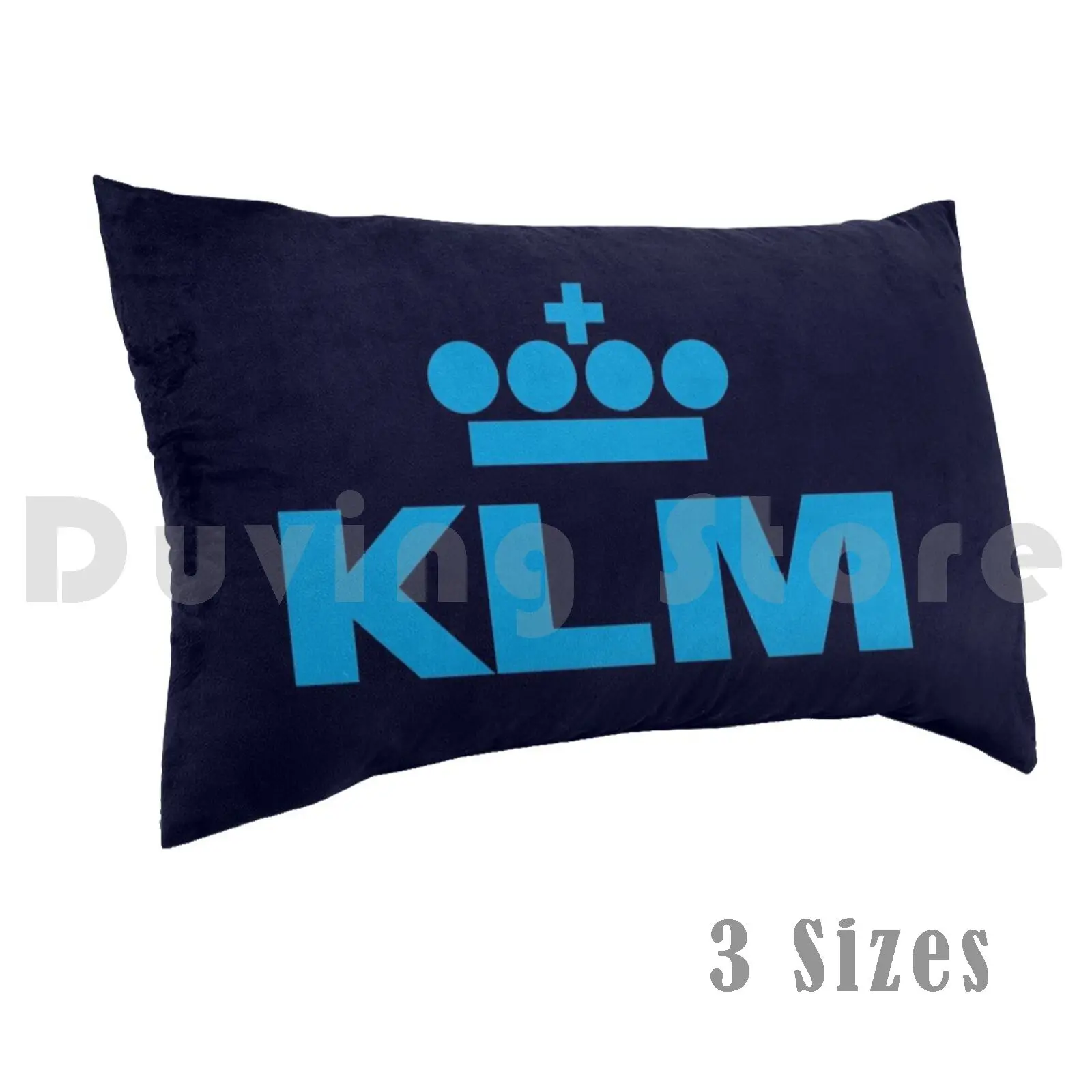 Klm Pillow Case DIY 50*70 Klm Airlane Dutch Boeing B747 Airplane Sky Fly Landing Pilot Aviation