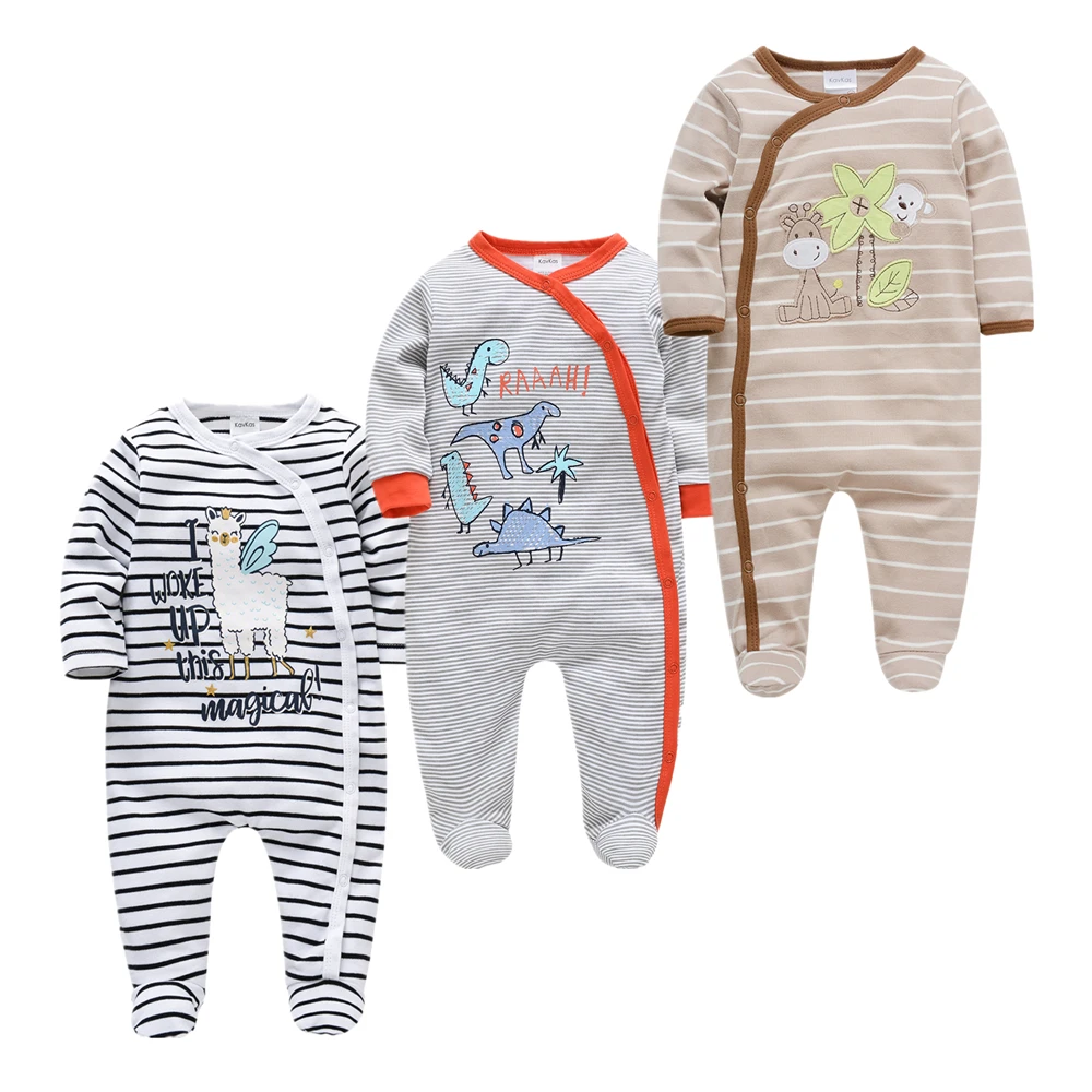 

Cartoon Roupas bebe de Baby Girl Boy Pijamas bebe fille Cotton Breathable Soft ropa bebe Newborn Sleepers Baby Pjiamas