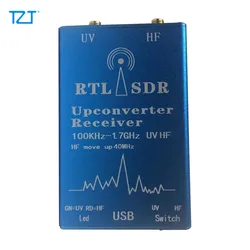 TZT For RTL SDR Receiver + Built-In SDR Upconverter 100KHz-1.7GHz UV HF Applied To Radio Communications