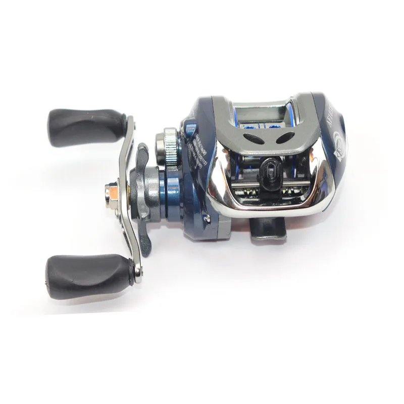 JEKEKU NEW Carbon Casting Fishing Reel 10+1BB Magnetic Brake System Gear Ratio 6.3:1 Soft Knob Smoothly Aluminum alloy Spool