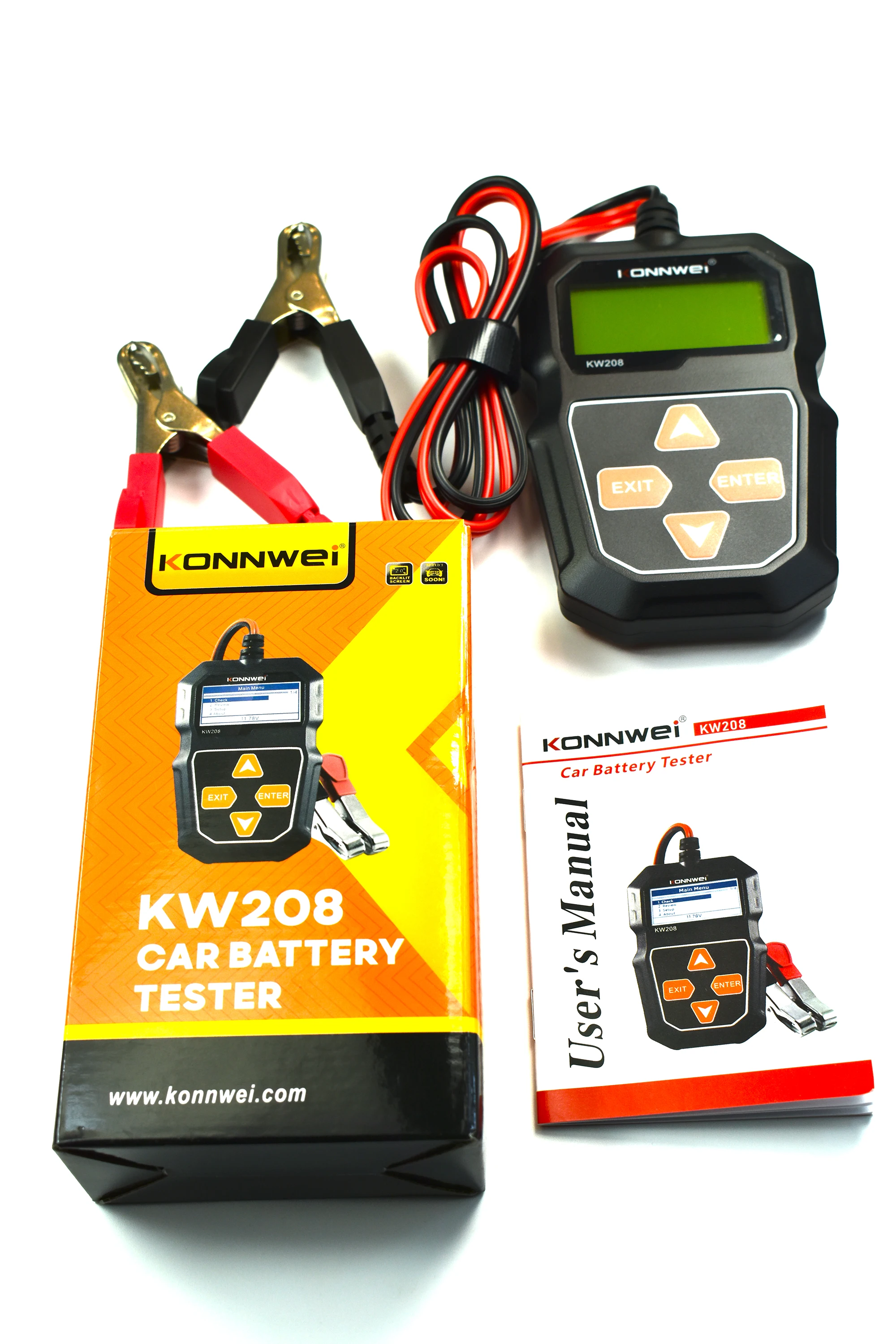 جهاز اختبار بطارية السيارة جهاز اختبار بطارية محلل 12 فولت بطارية أدوات للسيارة سريعة التحريك شحن التشخيص