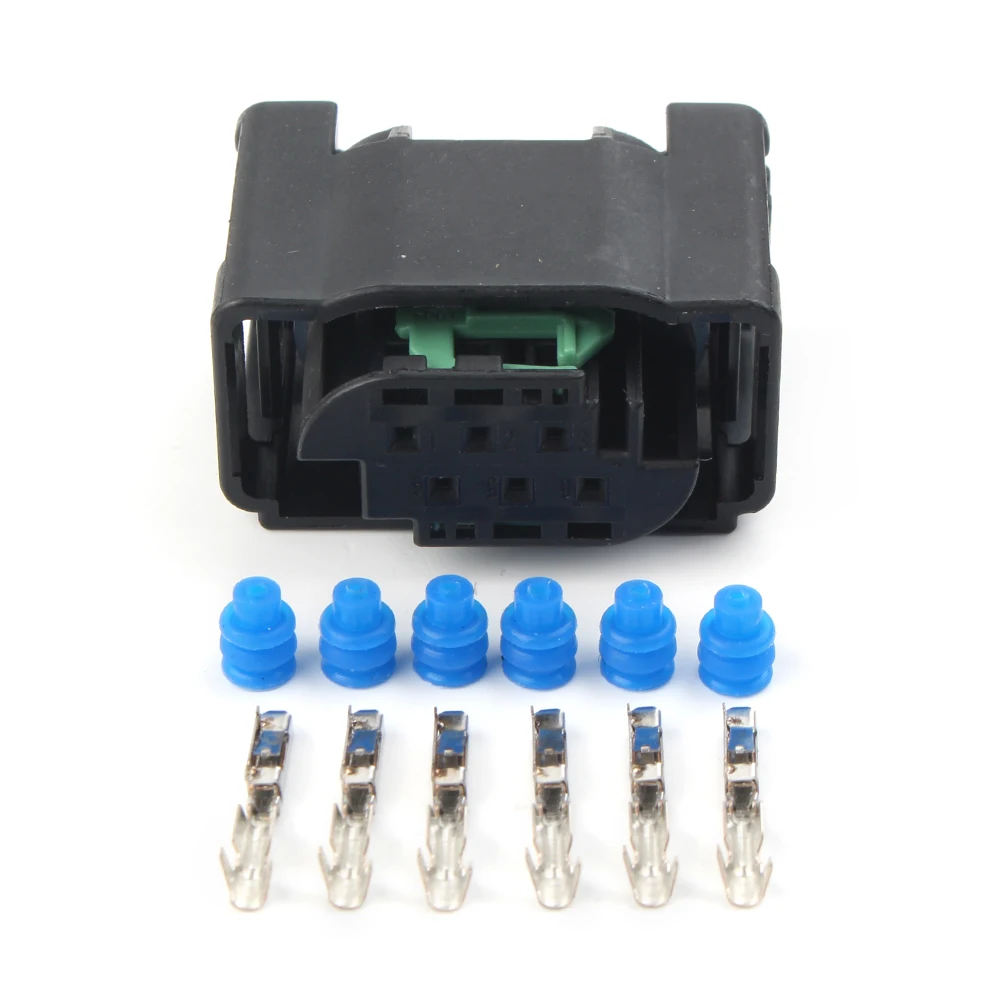 New Connector w 6 Pins and 6 Seals for Bosch Electronic Throttle Body Auto Accessories Parts