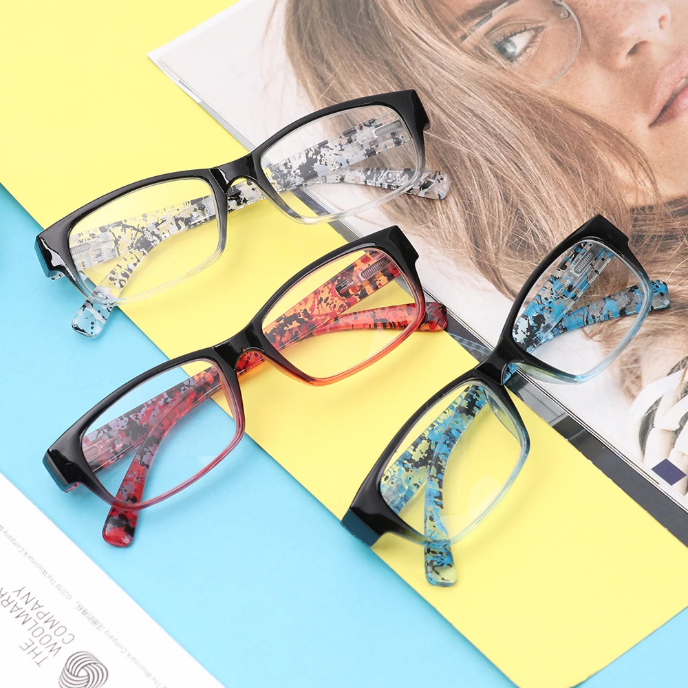 Reading Glasses Men Women Hinge Resin Presbyopic Glasses Eyewear Fashion Glasses For Sight Diopters +1 +1.5 +2 +2.5 +3 +3.5 +4