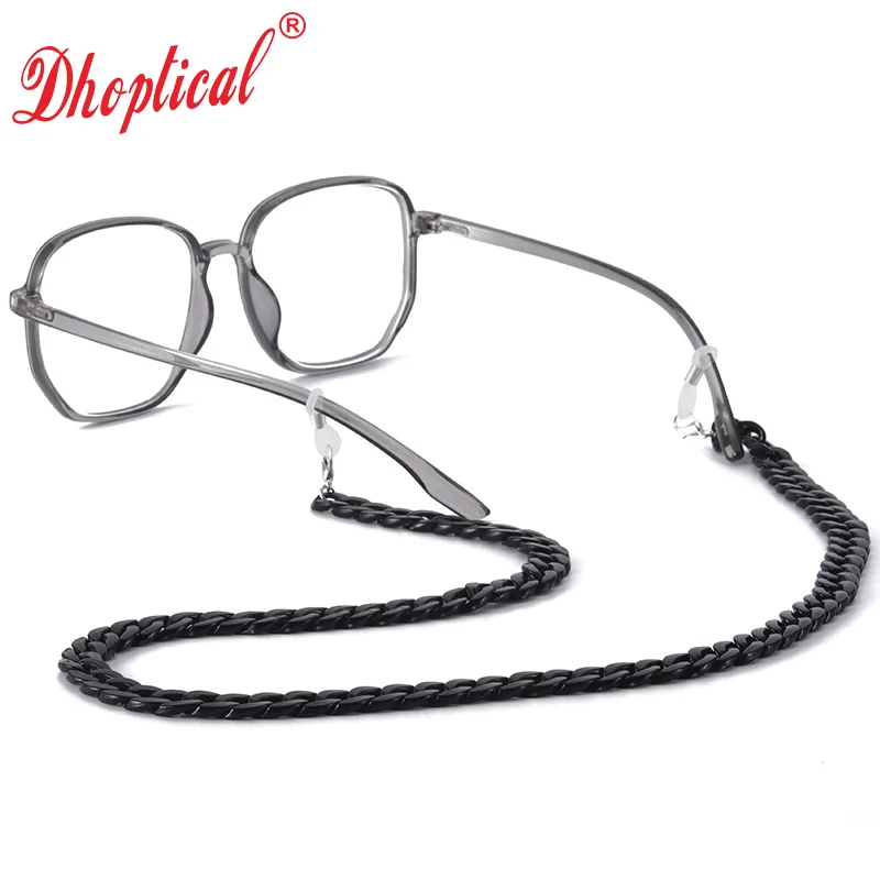 Eyewear Acrylic Chain Eyeglasses Cord Holder Colorful Mask Chain Avoid Slip by Dhoptical