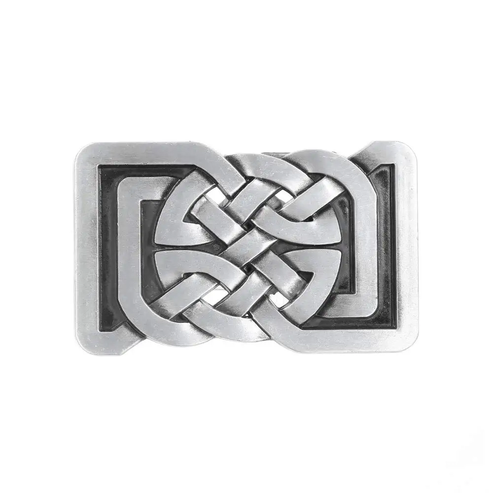 

Rectangle Tang knot belt buckle for woman western cowboy buckle without belt custom alloy width 4cm