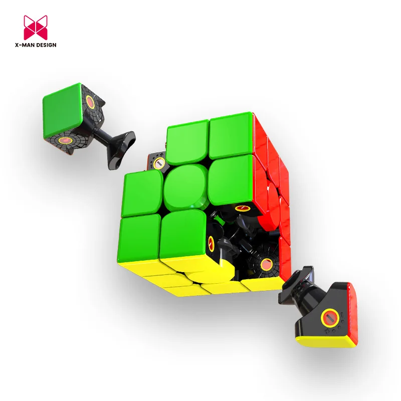 QYTOYS 3x3x3 Magnetic Speed Cube Professional Magic Cube Puzzle Cubo Magico Puzzle Toy For Children Adult Decompression Cube