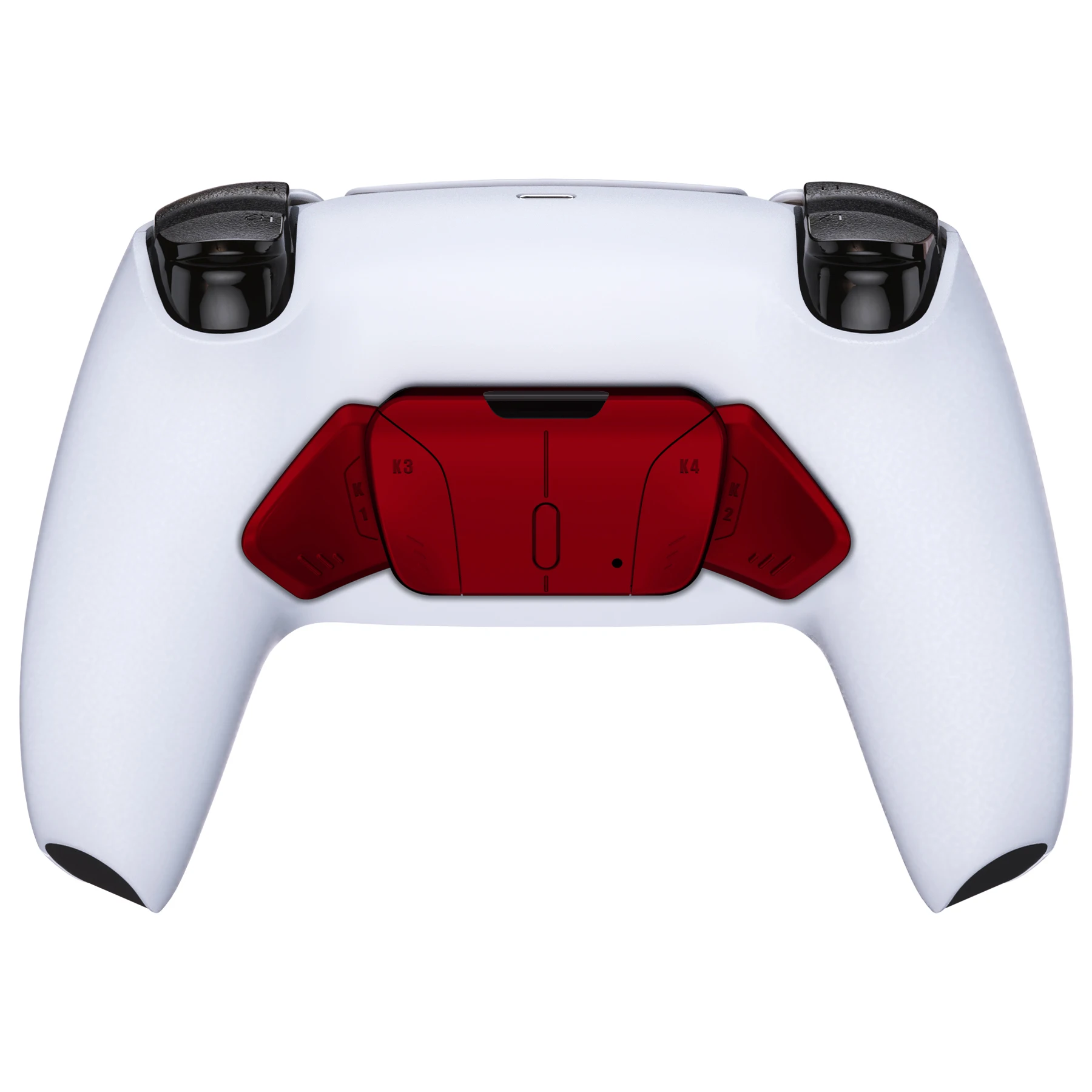 eXtremeRate Replacement Redesigned K1 K2 K3 K4 Back Buttons Housing Shell for ps5 Controller, RISE4 Remap Kit - 19 colors