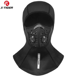 X-TIGER Winter Cycling Cap Fleece Thermal Full Face Cover Windproof Anti-Dust Cycling Mask Balaclava Skiing Skating Hat