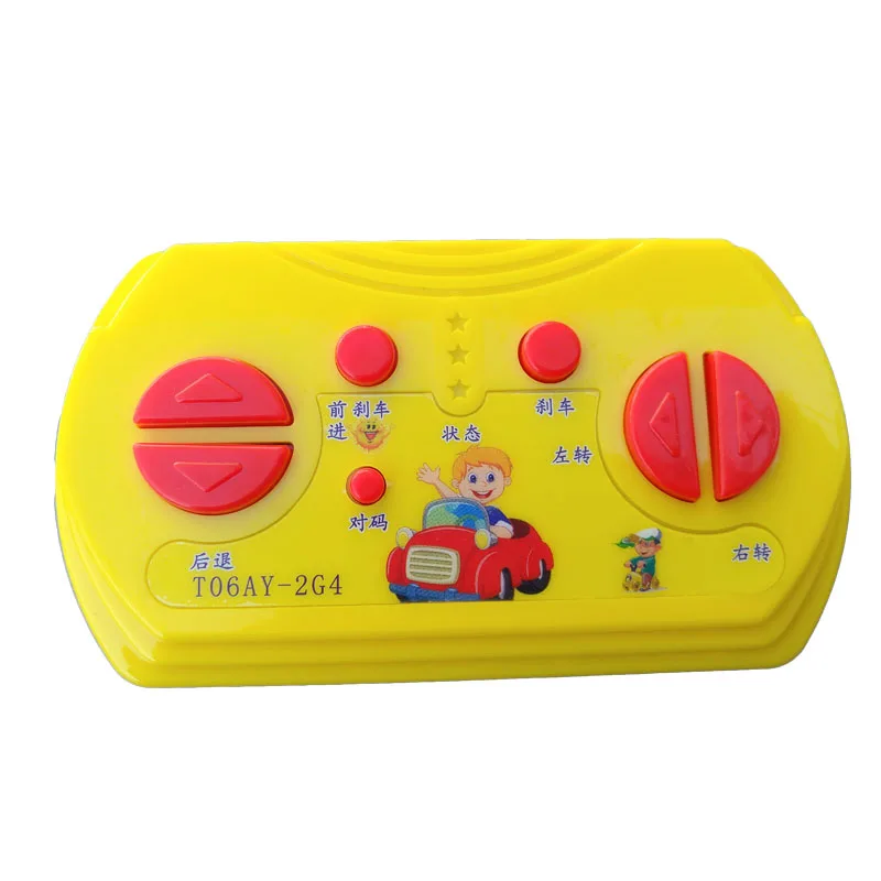 Controlador infantil de motocicletas elétrico, placa de circuito trator com bateria para bebês t06ay, acessórios de carro com controle remoto