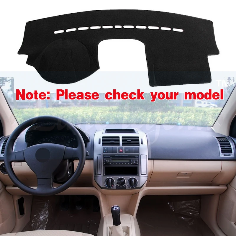 For Volkswagen VW POLO MK4 2002~2008 9N 9N3 Anti-Slip Mat Dashboard Cover Pad SunShade Dashmat Carpet Accessories 2003 2007 2008