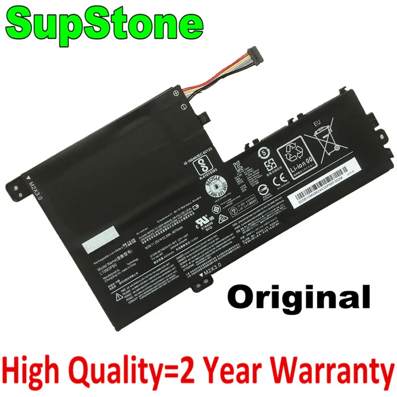 SupStone L15M3PB0 For batteria per Lenovo Yoga 520-14IKB,IdeaPad 320S-15IKB,Flex 4 1470,1570,1480,330S-15ARR,14AST L15C3PB1