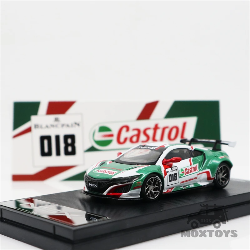 TimeMicro 1:64 Honda NSX Castrol Takata Diecast Model Car