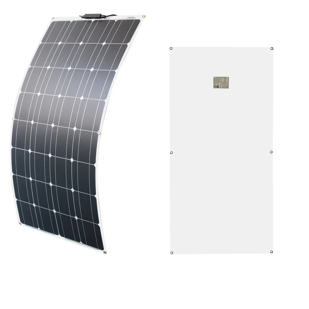 DGSUNLIGHT-Panel Solar portátil Flexible, placa de células monocristalinas de silicio, 100w, 200w, 12v, 18V, 800W