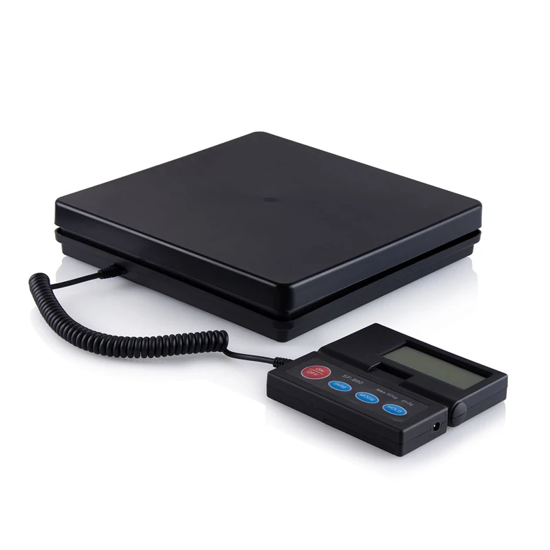 Mini Portable 1g 40kg LCD Electronic shipping Package Postal Floor scale Weighing luggage Platform scale