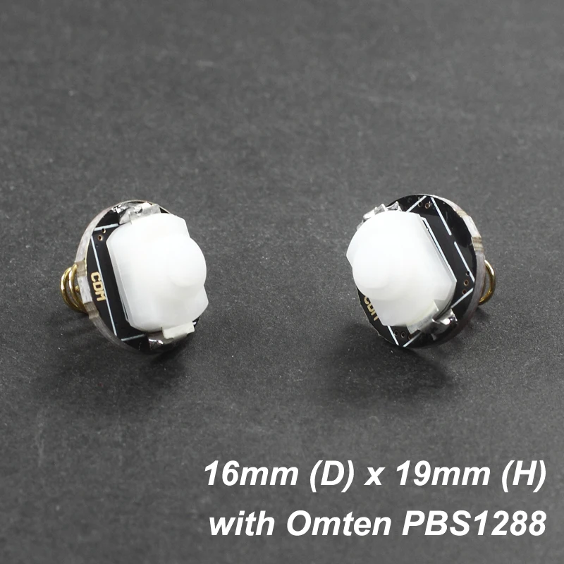 KDLITKER 16mm modulo interruttore Clicky inverso per C8.2 E6