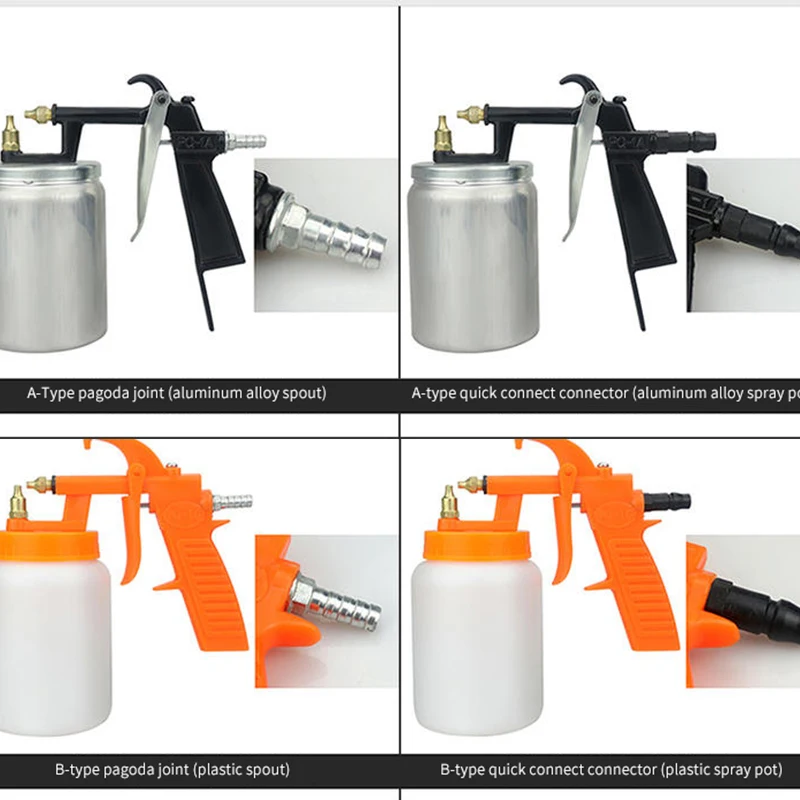 PISTOLA DE PULVERIZACIÓN eléctrica para muebles, bomba de aire para debajo de la olla, pistola de pulverización de pintura de imprimación,