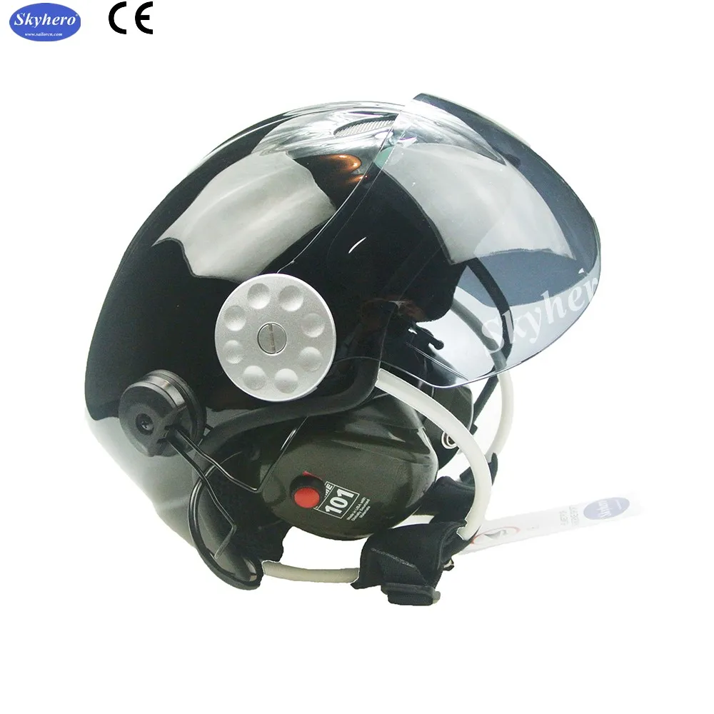 Powered Paragliding Helmet with Noise Canceling, EN966 Certification, Paragliding Helmet