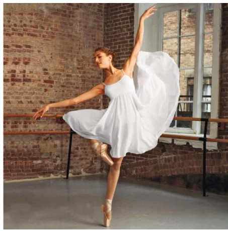 Women dress lyrical dress ballerina ballet dresses for women ballet tutu contemporary dress adult Professional chiffon dance dre