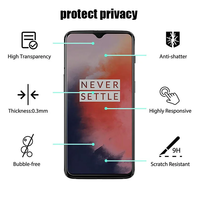 Glass Magic Anti Spy Tempered Glass on Realme 7 7i 5i 5S 5 Pro Anti-spy Privacy Screen Protector for Realme 6 6i 6S 1 2 3 Pro 3i image 2